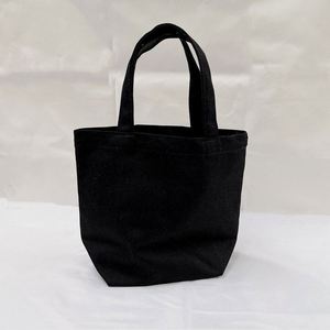 Sac fourre-tout réutilisable pour femme en toile personnalisée avec logo sur mesure pour impression professionnelle - Product Image 5