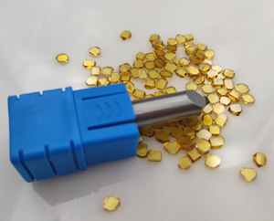 أدوات الماس MCD /PCD لجانب المصنع وبطانة مسطحة لماكينة التصنيع باستخدام الحاسب الآلي ، أداة مطحنة النهاية لصنع المجوهرات للأكريليك - Product Image 4