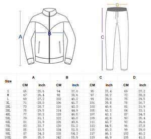 Thể thao tracksuits ropa deportiva Hombre tùy chỉnh sweatsuit Mens theo dõi phù hợp với bộ - Product Image 4