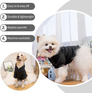 Fabricants Vente en gros Robe assortie pour chien et propriétaire Manteaux pull-over Vêtements de luxe pour chiots et chiens - Product Image 5
