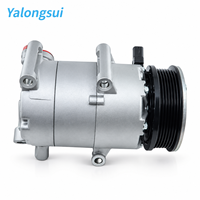 Nouveau compresseur de climatisation automatique Yalongsui VS16 6Pk avec poulie de 116 mm 12V pour Focus III 1.6 EcoBoost 2011-2015 pour 1459711 1566165