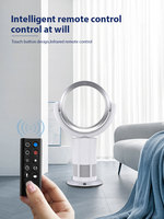 Ventilateur sur pied TP-05 Plus KC CE 10 vitesses 45W, plus grand flux d'air, portable, silencieux, BLDC sans pales, électrique pur, oscillant, télécommandé
