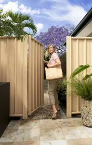 オーストラリアのプライバシーフェンスでカスタマイズされた42 "カラーガーデンゲートソリッドスチールホーディングメタルカラーボンドフェンスプライバシーフェンス - Product Image 6