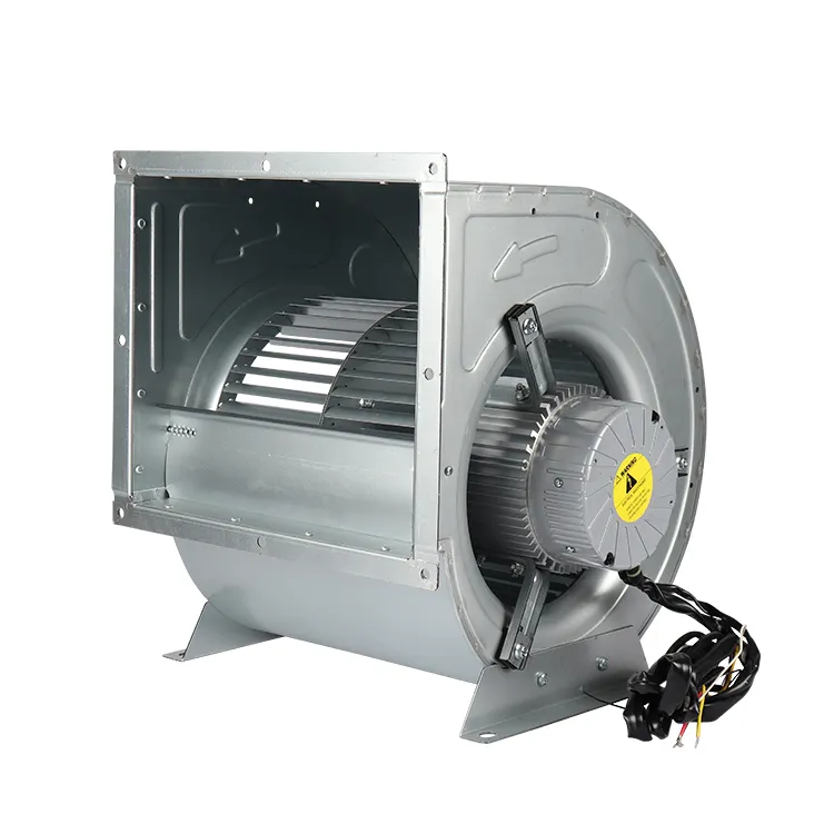 Ventilador de escape centrífugo de alta eficiencia, 10 "AC DC 220V, 3 fases, Industrial