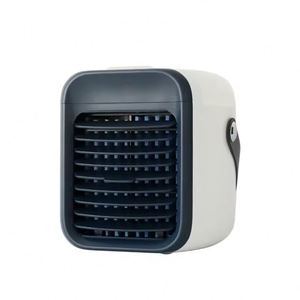 <b>USB</b> Electric <b>Mini</b> Air Cooler Fan with Colorful LED Lights Touch Control 300ml Water for Lower Noise-Portable for Home & Office - Product Image 3