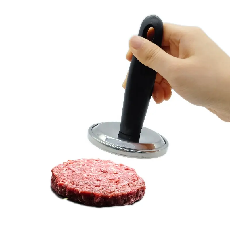 נירוסטה לחץ בשר נירוסטה ידית פשוטה בצורת חומר בשר