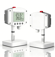 Transmisor de Temperatura y Humedad RS485 Modbus RTU LCD IP65 para Almacenes GMP, Cuartos de Incubación, Directo de Fábrica