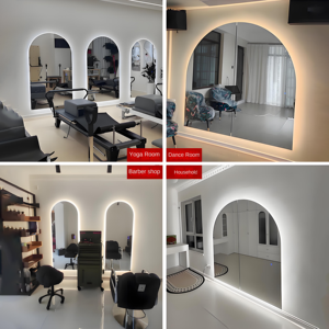 Современное стильное высококачественное зеркальное зеркало для всего тела, инопланетная АРКА, дизайн для домашнего использования, для танцев, фитнеса, йоги - Product Image 3