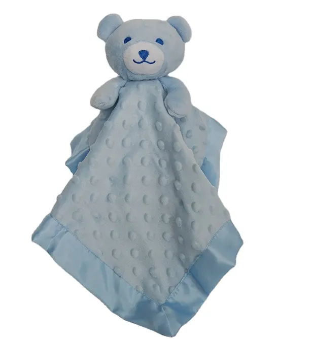 New Arrival Custom Newborn Super Soft Plush Elephant Baby Blanket Unisex Baby Comforter Animal Security Blanket