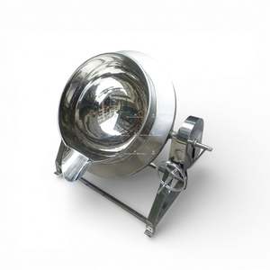 Marmite de cuisson à double enveloppe de 1000L, chauffée au gaz, avec agitateur, pour confiseries, sucre, sauces, viandes, légumes et soupes - Product Image 3