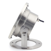 Projecteur LED pour piscine LanVol Factory, angle de faisceau optionnel 15-60°, acier inoxydable 304, IP68, AC/DC 12/24V, 12W, support réglable, éclairage de fontaine sous-marine