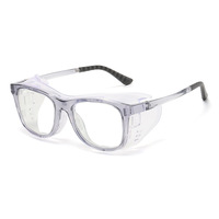 Nouvelles lunettes de protection surdimensionnées pour adultes, avec monture TR, en silicone souple, anti-pollen, coupe-vent et anti-lumière bleue