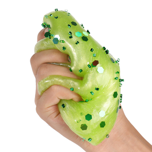 Popular Kit de masilla de selva tropical masilla de cristal elástica limo de hojaldre suave con 6 accesorios diferentes - Product Image 5