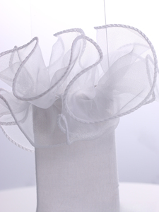 Calcetines de encaje de doble capa para niñas, calcetines blancos finos para baile, princesa, niñas, niños pequeños, actuación latina <span class=keywords><strong>infantil</strong></span> - Product Image 2