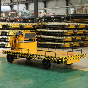<span class=keywords><strong>Remorque</strong></span> à plateau électrique de qualité commerciale avec volant et siège, pour le transport de marchandises - Product Image 3