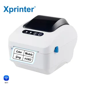 Impresora de código de barras Térmica Directa, XP-320B de 3 pulgadas con múltiples sensores, Color blanco, Xprinter