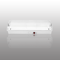 Notfall-LED-Fluchtwegleuchte Supermarkt Laufender Mann Innen/Außen IP65 Stahl Ni-Cd Batterie 220-240V AC 3H Notfall-Wandmontage