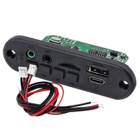 Carte de réception audio, décodeur et amplificateur MLK 5.0 avec USB, TF, radio FM et micro pour la modification de boîte de haut-parleur