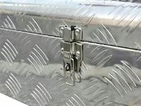 Boîte à outils de camion utilitaire 60*28*25cm pour coffre à outils en aluminium de voiture coffre de rangement en aluminium