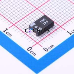 Condensador de Tántalo 6TPC150M 2917 (Capacitancia: 150uF) (Precisión: 20%) (Voltaje Nominal: 6.3V) - Product Image 1