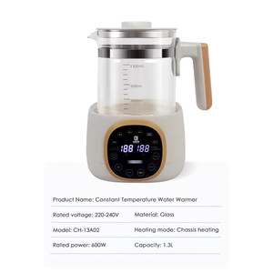 Digital Cordless <b>Kettle</b> 1.2L Automatic Glass With Temperature Control and Automatic Shut-Off Glass <b>Kettle</b> Teapot Water - Product Image 1