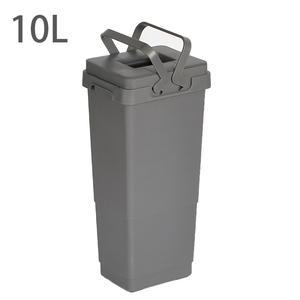 Unihopper đôi trượt hình chữ nhật Thùng rác bin tủ bếp được xây dựng trong nhựa kéo ra chất thải bin ngăn kéo với mềm đóng trượt - Product Image 4