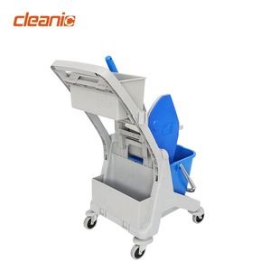 Carrito <span class=keywords><strong>de</strong></span> <span class=keywords><strong>Limpieza</strong></span> con Cubeta <span class=keywords><strong>de</strong></span> Plástico Pequeña Multicolor, Suministros <span class=keywords><strong>de</strong></span> <span class=keywords><strong>Limpieza</strong></span> para Restaurantes con Escurridor <span class=keywords><strong>de</strong></span> Presión para Carritos <span class=keywords><strong>de</strong></span> <span class=keywords><strong>Limpieza</strong></span> - Product Image 3