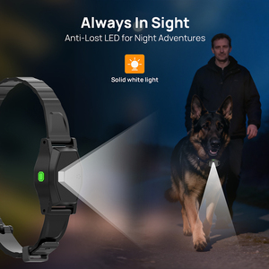 Système de clôture sans fil pour animaux de compagnie, étanche IPX7, collier de choc rechargeable, clôture électrique sans fil pour chiens de taille moyenne et grande - Product Image 3