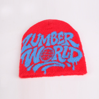 Casquette en tricot d'hiver unisexe pour adultes, de haute qualité, avec logo personnalisé, style streetwear Y2K, hip-hop, pour hommes et femmes