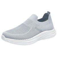 Chaussures de sport pour hommes, baskets décontractées en maille respirante, anti-odeur, légères, faciles à enfiler, polyvalentes, baskets de créateur pour hommes