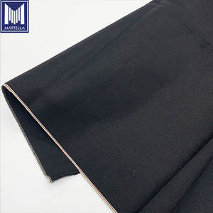 Colore nero giapponese cimosa 14oz peso medio Vintage Denim Jeans all'ingrosso tessuto per gli uomini primavera autunno giacche giubbotti - Product Image 5