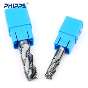 Chinese CNC HRC45 Rough <strong>End</strong> <strong>Mill</strong> 12mm <strong>Carbide</strong> Roughing <strong>End</strong> <strong>Mill</strong> 4 Flute Cutting Tools for Milling Machines - Product Image 2