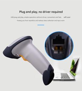Escáner de código de barras con cable Zebra Motorla LS2208 escáner de código de barras de mano Zebra con Cable USB para supermercado/tiendas minoristas - Product Image 5