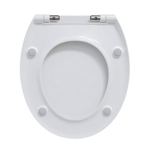 Herraje <span class=keywords><strong>Universal</strong></span> para <span class=keywords><strong>Tapa</strong></span> de Inodoro con Cierre Lento, Material UF, Fácil Instalación - Product Image 6