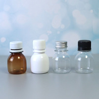 Bouteille en plastique MAYSURE de 60 ml (2 oz) pour boissons gazeuses, jus, shots énergétiques ou au gingembre, avec bouchon à vis – Meilleure vente