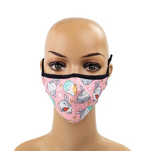 بيع بالجملة أزياء pm2.5 قناع قطن للأطفال أنماط الكرتون المطبوعة للأطفال أقنعة قطنية قابلة لإعادة الاستخدام وقابلة للغسل - Product Image 6
