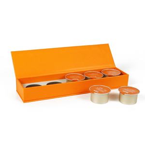 Boîtes d'emballage rigides personnalisables en matériaux recyclés biodégradables pour l'emballage de cadeaux cosmétiques avec doublure en éponge - Product Image 6