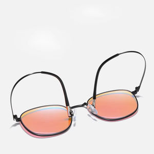 2025 moda hombres mujeres rojo y verde Color ciego anteojos correctivos Metal marco redondo Colorblind Color-<span class=keywords><strong>gafas</strong></span> débiles - Product Image 5
