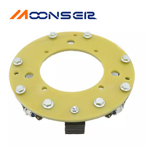 MoonsEiz Brushless Generator <b>Rectifier</b> Wheel ZX85-10P Aluminium Alloy With Selenium Stack - Product Image 4