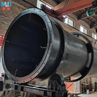 Secadora Rotatoria de Tambor de Alta Resistencia (Capacidad de 1-50 t/h, Calentamiento Multicombustible) para Reducción de Humedad en Fertilizantes, Secado Industrial
