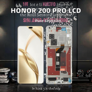 Pantalla Táctil LCD Original con Marco, FHD de 6.8 Pulgadas, Dureza de Zafiro para <span class=keywords><strong>Honor</strong></span> 200 <span class=keywords><strong>Pro</strong></span>, Garantía de 1 Año - Product Image 3