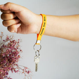 Personalizado 2D/3D Silicone/Borracha/<span class=keywords><strong>PVC</strong></span> Chaveiro-Soft Pulseira Chave Titular com Logotipo (OEM por atacado) - Product Image 3