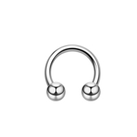 Bijoux de piercing en titane G23 style basique pour sourcil, nez, oreille, nombril, cartilage, hélix, labret, lèvre