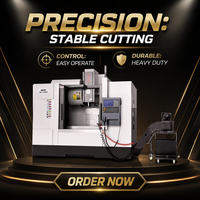 Fraiseuse CNC verticale automatique robuste 24T à 3 axes avec guide-rail BOX, commande FANUC, 3 broches pour usinage des métaux