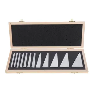 1 ~30 Degree 12pcs/set Precision Block Gauge Angle Block Set Gage