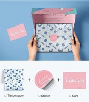 100% all'ingrosso stampato personalizzato carta velina riciclata da imballaggio regalo carta OEM Logo accettabile con certificato