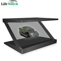 Pantalla Holográfica 3D 4K de 55 Pulgadas y 180 Grados, Holobox para Escritorio, Educación, Comercio Minorista, Exposiciones y Promoción