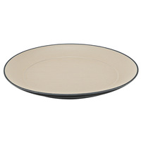 Assiette à dîner en mélamine assiette ronde blanche en plastique shatter assiette de restaurant vente en gros
