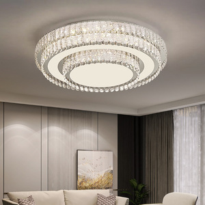 Lampadario decorativo moderno rotondo creativo luminoso tarassaco <span class=keywords><strong>di</strong></span> cristallo k9 lampadario per camera da letto sensore <span class=keywords><strong>di</strong></span> movimento plafoniera - Product Image 5