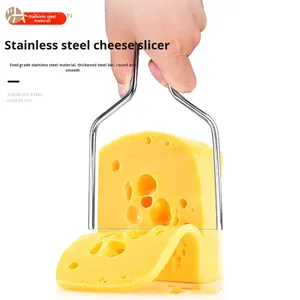 CH039 Trancheuse <span class=keywords><strong>à</strong></span> <span class=keywords><strong>fromage</strong></span> en acier inoxydable 304, outil de découpe de <span class=keywords><strong>fromage</strong></span> en couches, trancheuse <span class=keywords><strong>à</strong></span> beurre, <span class=keywords><strong>fil</strong></span> de découpe de <span class=keywords><strong>fromage</strong></span>, qualité alimentaire - Product Image 2